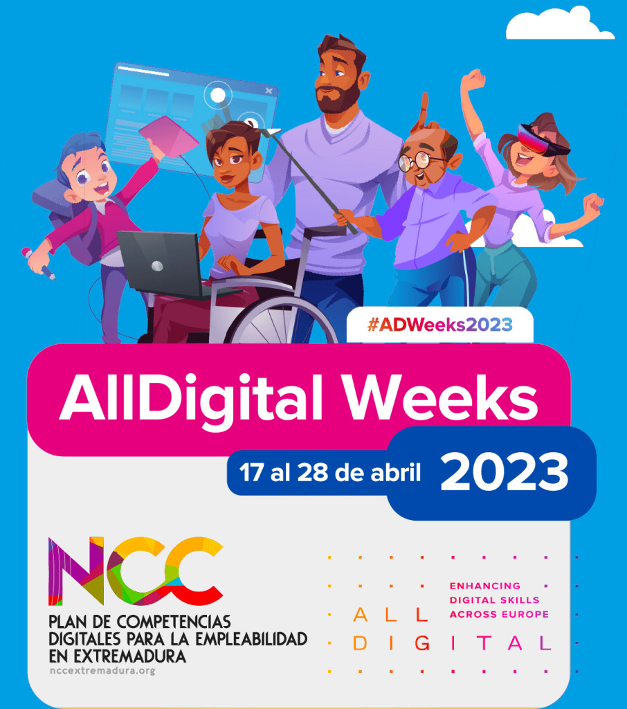 La Red NCC promueve la inclusión digital e invita a la ciudadanía a aprender nuevas competencias en la «All Digital Weeks»