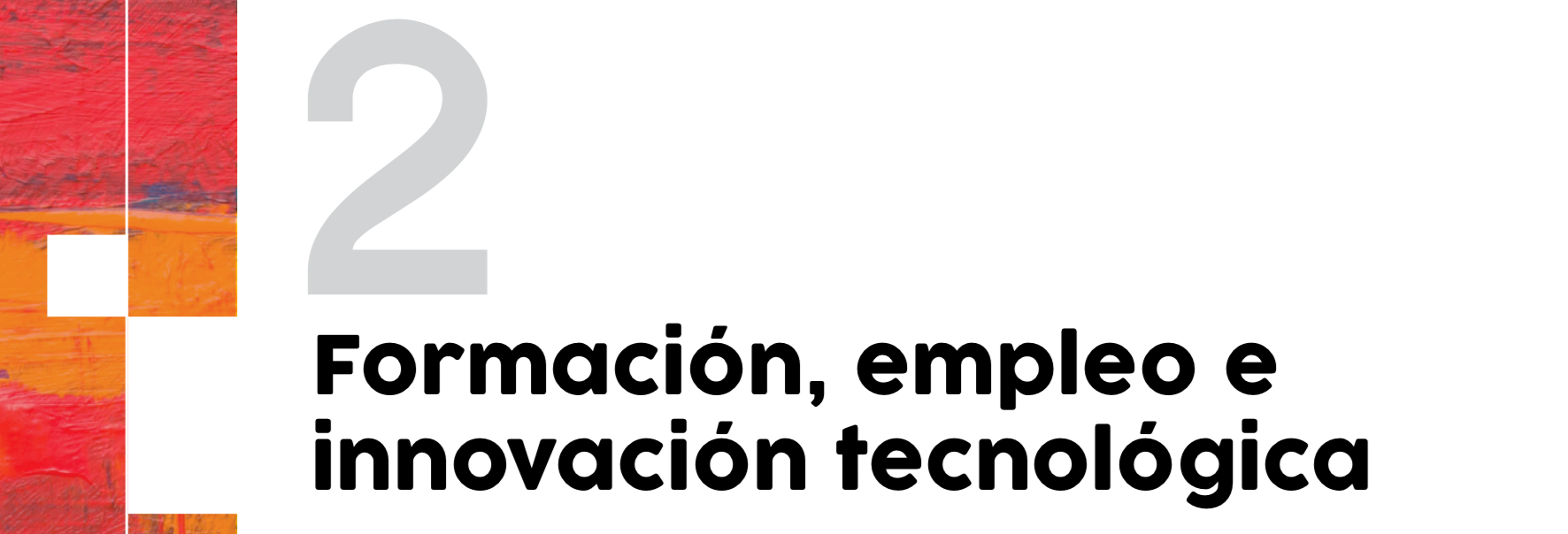 Formación, empleo e innovación tecnológica